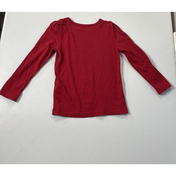 Lot of 2 Girl Size 4/5 Halloween Ghost Tee & Holiday Christmas Top T Shirt - Picture 7 of 7